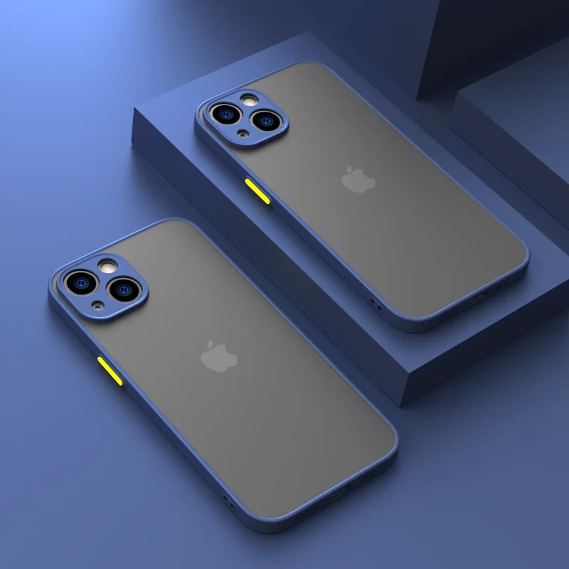 Silicone and Shockproof Matte iPhone Case