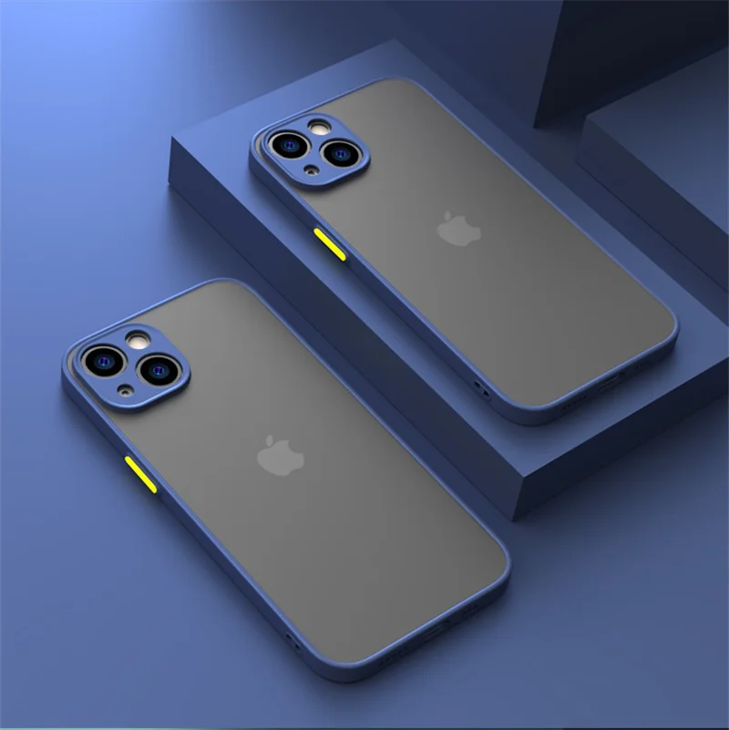 Silicone and Shockproof Matte iPhone Case